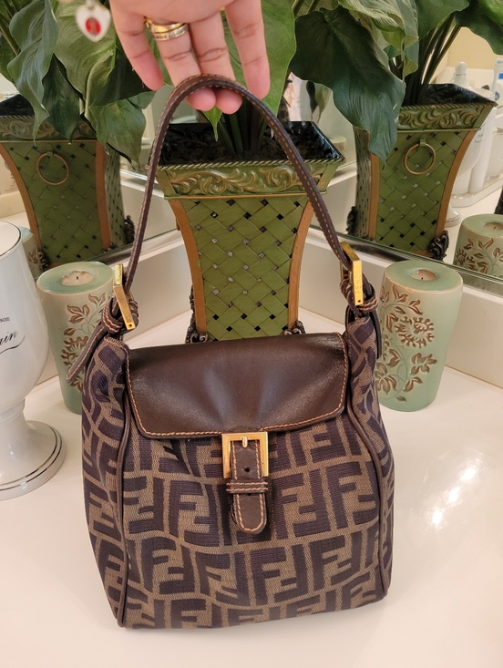 Fendi Handbags - Fendi Zucca Handbag
